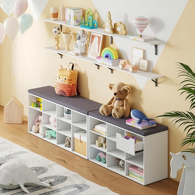 DINZI LVJ Shoe Storage Bench - Image 7