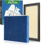 Cabin & Engine Air Filter Fit for Explorer 11-19, Flex 10-19, Fusion 10-12 by Forccord