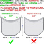 ADQ566564 Lint Filter Replacement - Image 3