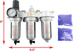 1/2" NPT MID FLOW Filter Regulator Coalescing Desiccant Dryer System - Image 2