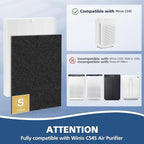 2 Pack C545 HEPA Replacement Filter S Compatible - Image 2