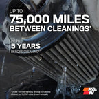 K&N Performance Diesel High-Flow Lifetime Engine Air Filter: Increase Power & - Image 5