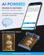 Laser Engraver, Carverall K15 Pro 5W Laser Engraving Machine - Image 8