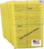 Fast-Shipped-Filters 10 Pack 28x30 Replacement Filter Pads Compatible by Unknown
