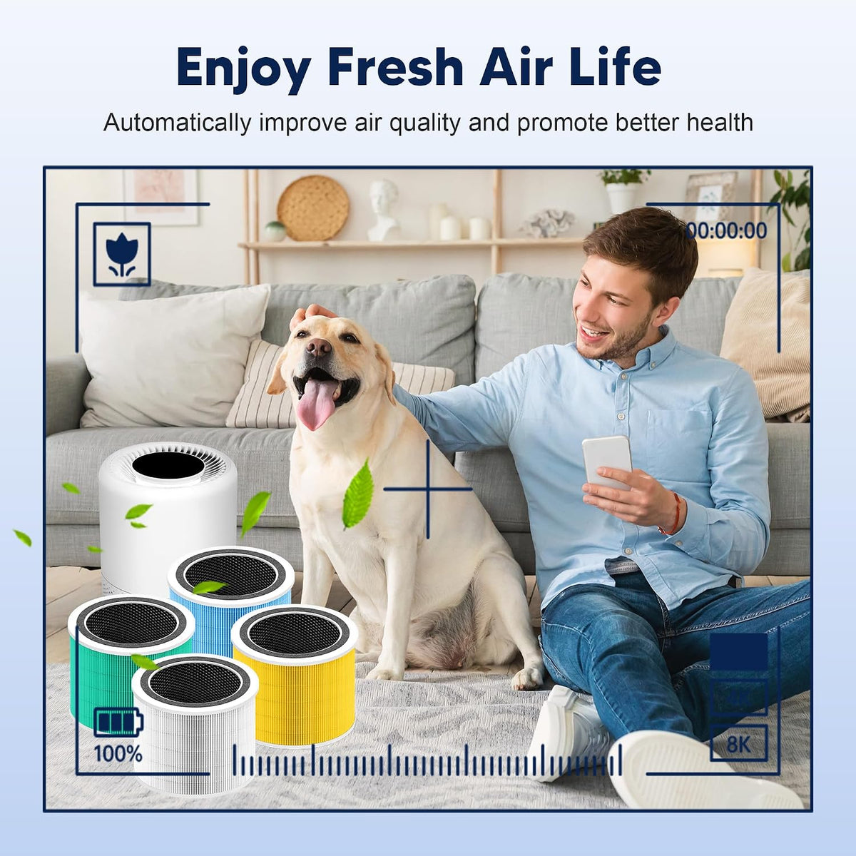 Core 200S Replacement Filter for LEVOIT Core 200S Core 200S-P Air