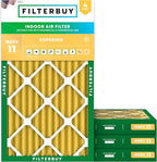 Filterbuy 14x24x2 Air Filter MERV 11 Superior Pet & Allergy Defense, by Filterbuy