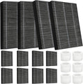 DerBlue 12pcs Wick Replacement Filter and 6pcs Top Fill Humidifier Replacement by HOME