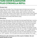 NaturVet – Yard Odor Eliminator Plus Citronella Spray – Eliminate Stool and - Image 6