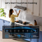 Under Cabinet Range Hood 30 Inch, 980CFM Fast Venting Ducted, Kitchen Hood - Image 3