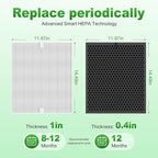 5510 5520 Replacement Filter Q for WINIX 5510 5520 PlasmaWave Air Purifier - Image 6