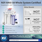 iSpring RCC7AK-BLK, NSF/ANSI 58 Certified, Alkaline 6-Stage Reverse Osmosis - Image 5
