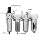 NANPU 1/2" NPT Industrial Grade 4 Stage Air Drying System - Image 3