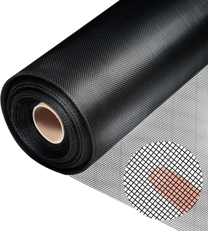304 Stainless Steel Mesh, 24in x 10ft, 22 Mesh, Sturdy Metal Screen Roll by Unknown