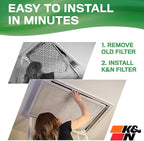 K&N 10x20x1 HVAC Furnace Air Filter, Lasts a Lifetime, Merv 11, the Last HVAC - Image 5