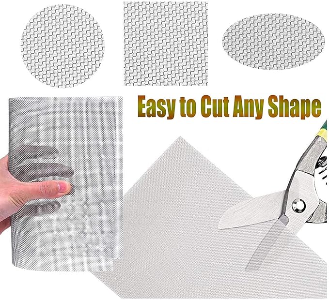 Stainless Steel Woven Wire Mesh 304 Stainless Steel Insect Screen Mesh - Image 6