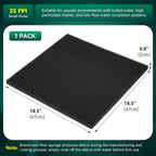 Borlech Aquarium Bio Filter Sponge Pad - Image 9