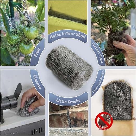 5" X 50 ft 304 Stainless Steel Mesh, Wire Mesh - Image 5