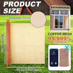 Zonon 99.9% Pure Copper Mesh Screen 36 Inch x 12 ft 16x16 Mesh Copper Roll Wire - Image 2