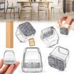 24PCS Extra Small Chair Leg Floor Protectors, Furniture Sliders, Chair