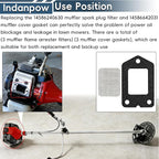 SRM-225 Spark Screen and Gasket Compatible - Image 4