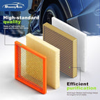 Engine & Cabin Air Filter for Silverado 1500; Sierra 1500; Suburban; Tahoe Air - Image 3