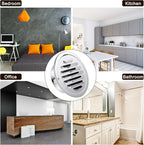 Zonon 24 Pcs Stainless Steel Soffit Vents 4 Inch Round Dryer Vent Cover - Image 7