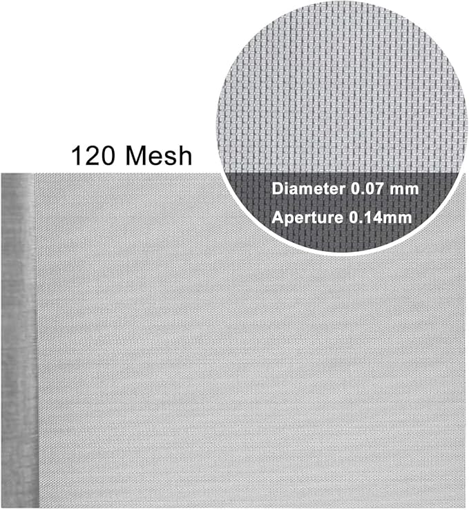 Stainless Steel Woven Wire Mesh, 304 Steel Wire Cloth, Insect Screen, Air Vent - Image 4