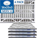 16x25x3 TRION Air Bear Cub Pleated HVAC Air Filter MERV 8 by Trion