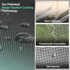 Premium Window Screen DIY KIT 39" 51" Blocks Rain, Pet Scratch, Fine Dust 99% - Image 7