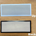White Floor Register Vent Screen Cover 4"x10" Magnetic - Image 5