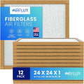 Fiberglass Air Filter -24x24x1Air Filter 12 Pack by Unknown