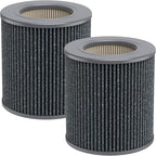 2 Pack Air Mini PECO-HEPA Replacement Filters Compatible by isinlive