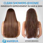 weAQUA Heavy Duty Shower Filter Family 2 PACK – 99% Removal - Image 5