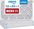 Aerostar 12x20x1 MERV 11-6 Count by AirFiltersDelivered