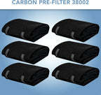 CFS – Pack of 6, Premium Cut-to-Fit Activated Carbon Pre-Filter Pad Compatible - Image 2