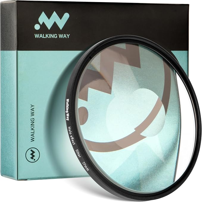 Walking Way 67MM Whirlpool Camera Effects Filter, Tunnel Vision Spiral Halo by WalkingWay