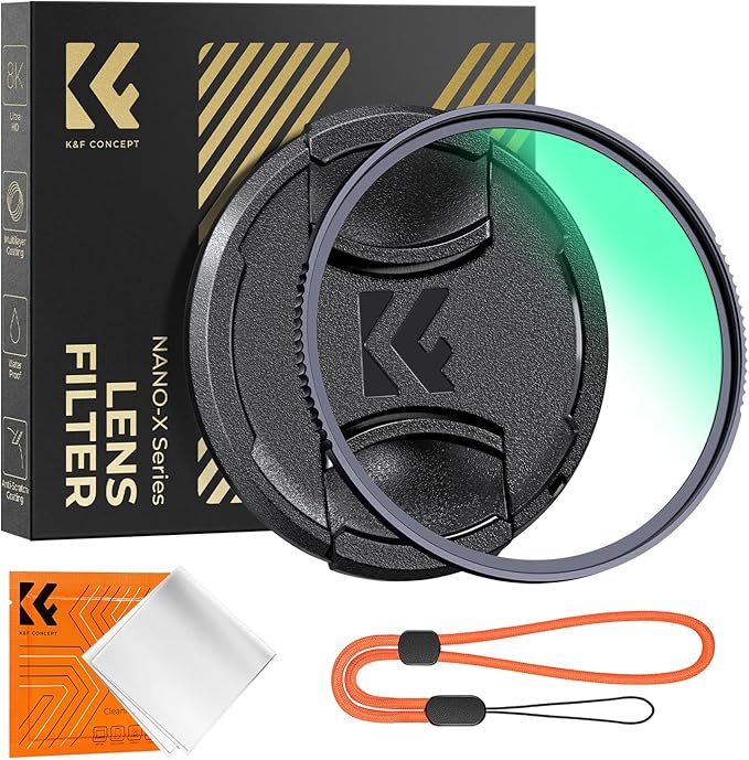 K&F CONCEPT 58mm MC UV Lens Protection Filter by KFCONCEPT