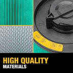 DEWALT Shop Vac Filter, HEPA Vacuum Filter Replacement DXVC4003, Shopvac Filter - Image 8