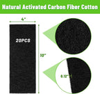 UCand 20Pack Activated Carbon Air Vent Filters - Image 3