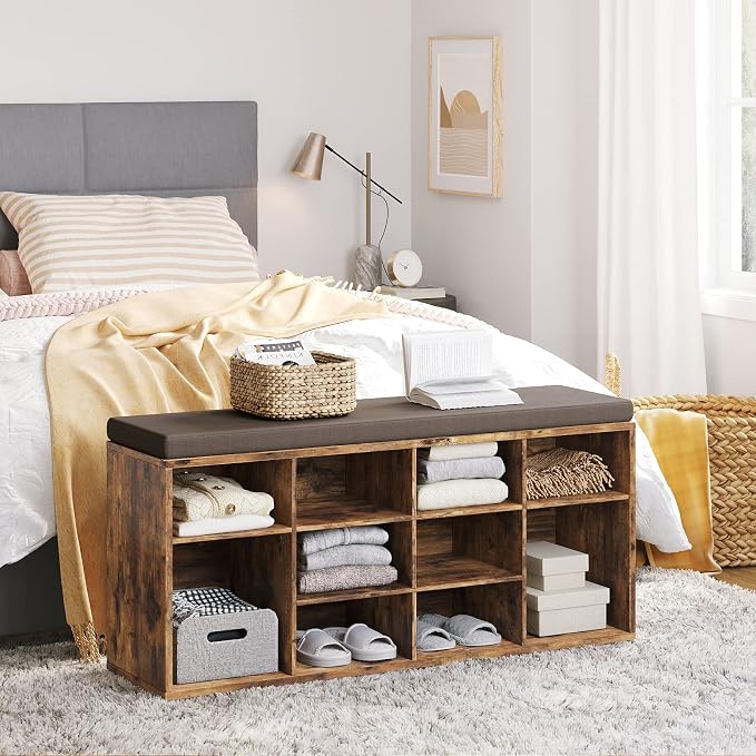 DINZI LVJ Shoe Storage Bench - Image 6