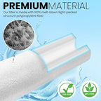 Metpure 6-Pack Sediment Filter 2.5"x10" 5 Micron Multi-Gradient Cartridge - Image 7