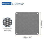 MECCANIXITY 20PCS PC Dust Filter, 120mmx120mm PVC Computer Case Cooler - Image 2