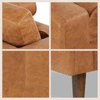Poly & BARK Napa Leather Accent Chairs 42" – Set of 2