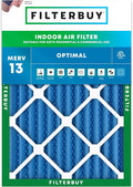 Filterbuy 10x17x2 Air Filter MERV 13 Optimal Smoke & Allergy Defense, by Filterbuy