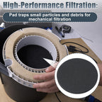Fx4 Carbon Filter Pads Compatible with Fluval FX4 FX5 FX6 Canister
