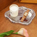 Ceramic Jewelry Tray Trinket Dish, Decorative Cloud Vanity Key Tray