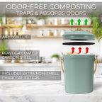 Beautiful Kitchen Compost Bin - Image 6