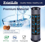 1 Micron 10" x 2.5" Whole House CTO Carbon Sedimen Water Filter Compatible - Image 4