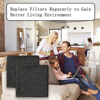 8 Pack Activated Carbon Filters Fits EKO Trash Can - Image 7