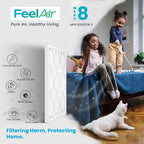 20x25x1 Air Filter, MERV 8, 6 Pack – Premium Pleated HVAC & Furnace Filter - Image 3